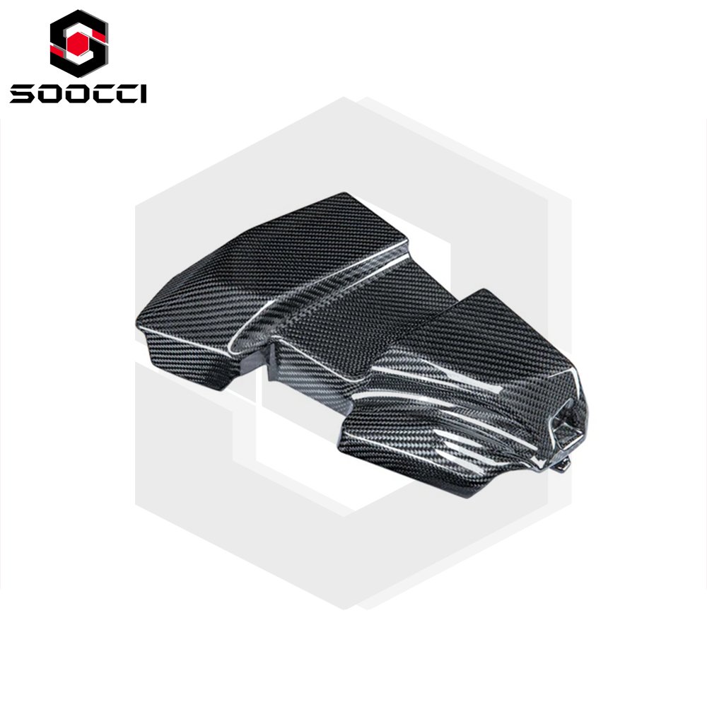 Dry Carbon Fiber ECU Cover Engine Compartment ECU Battery Terminal Relay Cover for BMW S58 G80 G81 G82 G83 G87 M2 M3 M4