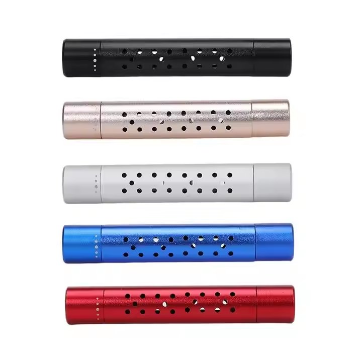 New Metal Car Aromatherapy Stick Car Solid Perfume Ornaments air Conditioning Outlet Clip Car Perfume