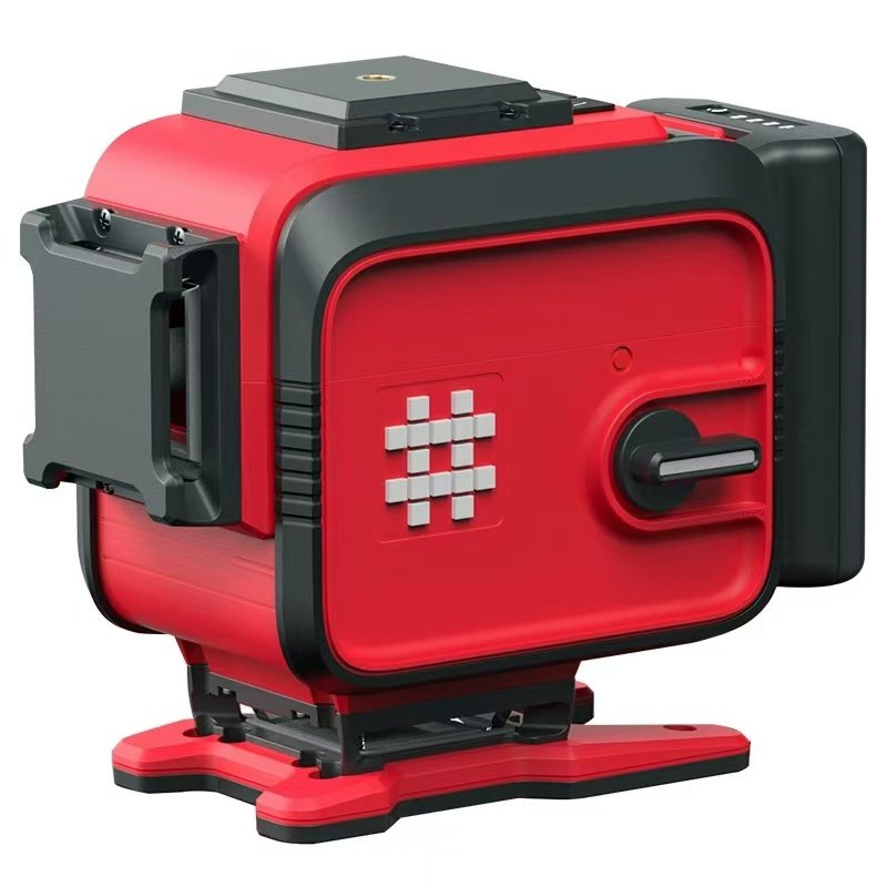 Shijing 8259E 3D Laser Level High-precision 12-Line Green Light Laser Level Automatic Leveling Floor-Mounting Instrument