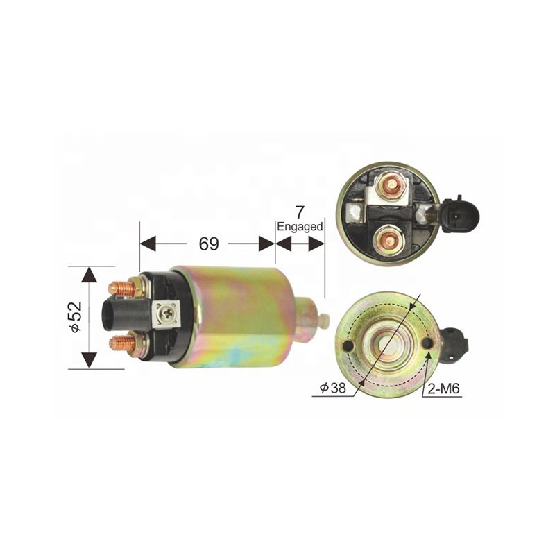 New Listing Direct Selling Electric Motor Start Dfsk Solenoid Switch, Starter Motor Magnetic Switch