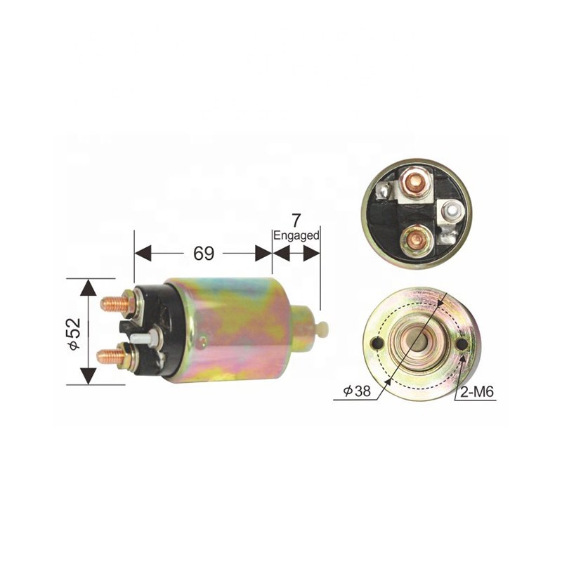 New Listing Direct Selling Electric Motor Start Dfsk Solenoid Switch, Starter Motor Magnetic Switch