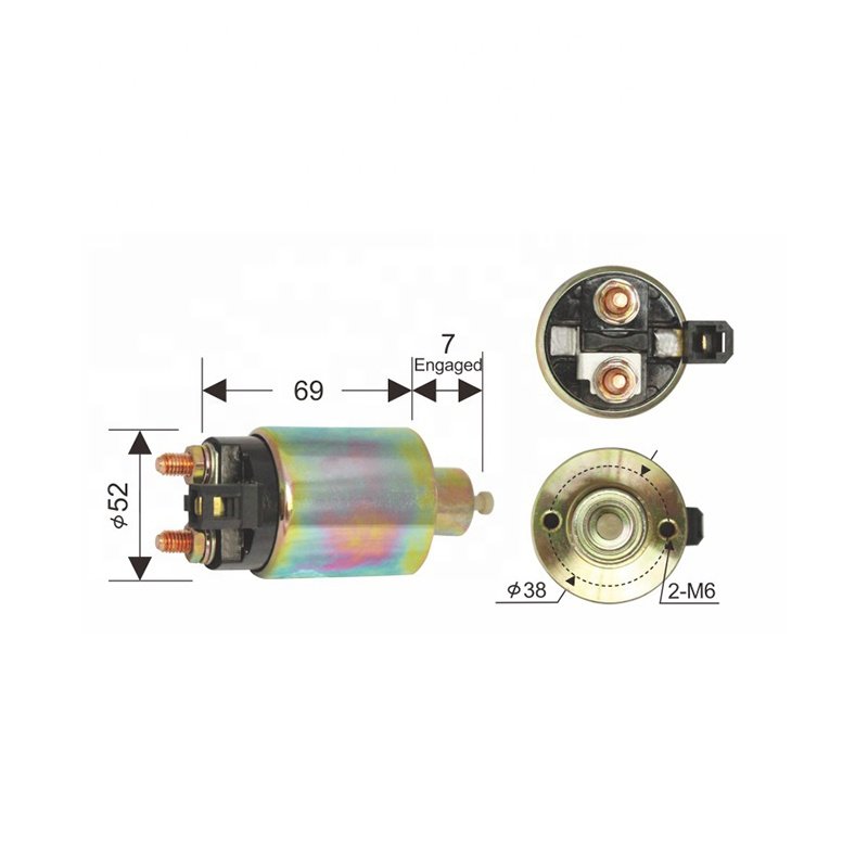 New Listing Direct Selling Electric Motor Start Dfsk Solenoid Switch, Starter Motor Magnetic Switch