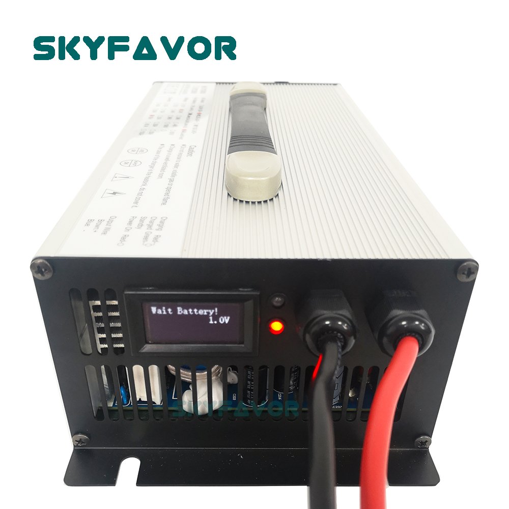 Customized 12V 50A Automatic Battery Charger Overcharge protection Smart Battery Charger 12 Volt 50A Power Battery Charger