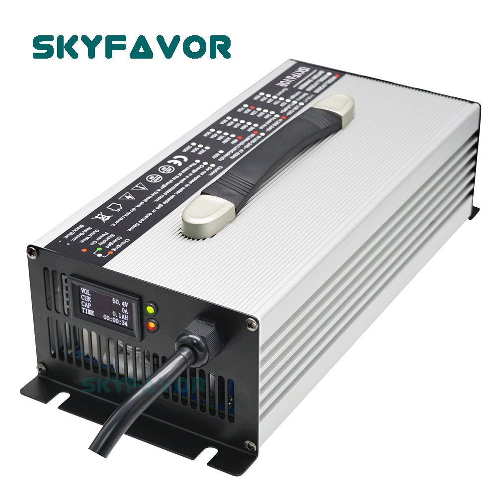 Customized 12V 50A Automatic Battery Charger Overcharge protection Smart Battery Charger 12 Volt 50A Power Battery Charger