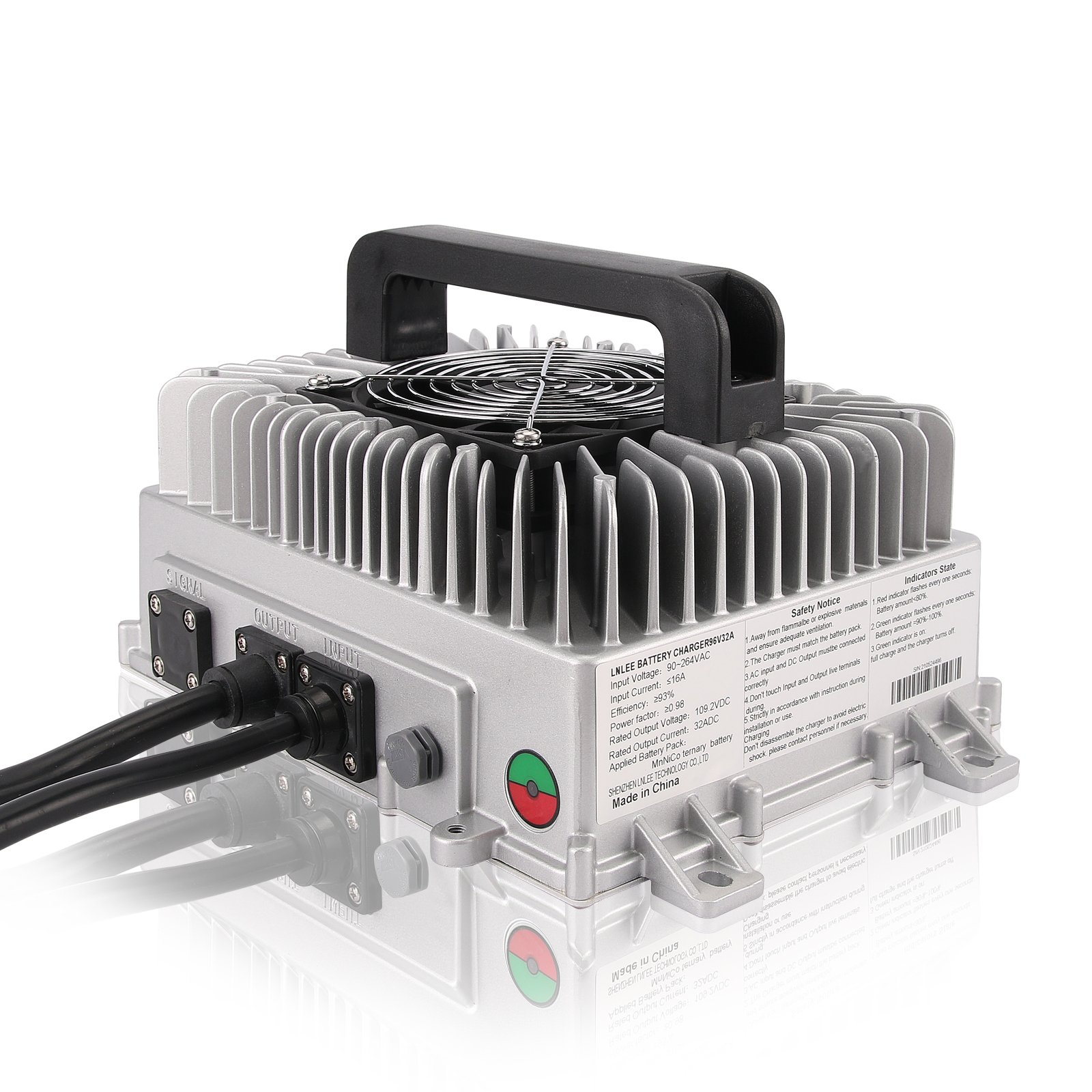 LNLEE Custom Marine 24V 15A 20A Lithium Ion Lead Acid Battery Waterproof Charger 3300W