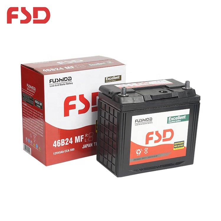 High Performance OEM ODM Lead Acid Electric Vehicles Boats Motorcycle Maintenance Free 12V 45Ah 380A Auto Battery