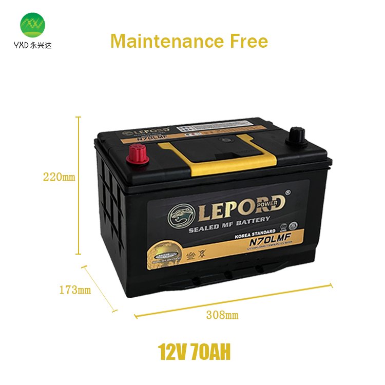 China Factory Japan Car Quick Start Battery Car 12v 45 50 60 70 80 90 100AHcar Battery Jis Sizes Auto Battery