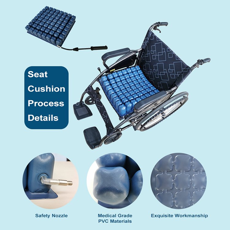 Senyang Best Pressure Relief Office Chair Truck Driver Wheelchair Car Back Pain air Seat Cushion for Long Drives