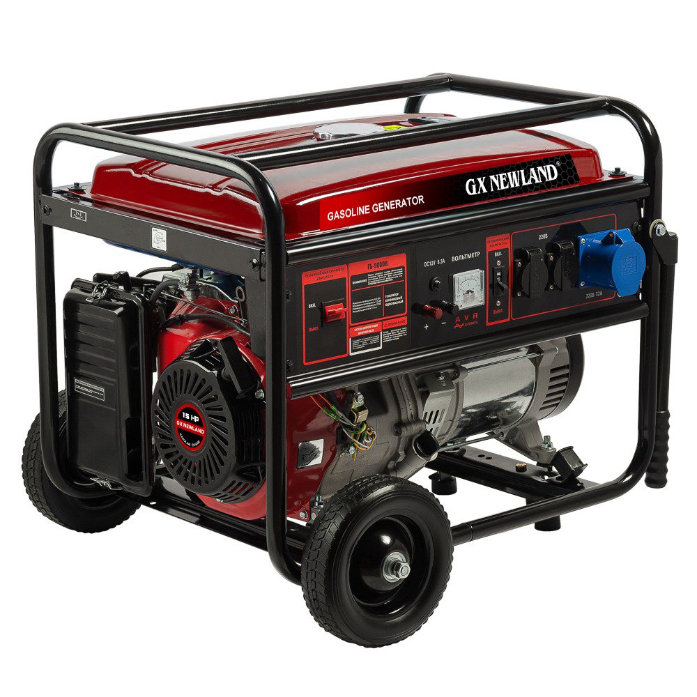 Premium 2kw Gasoline Generator 196 CC Air-Cooled Engine Single/Three Phase 50/60Hz ATS Auto Remote Start Optional for Home Use