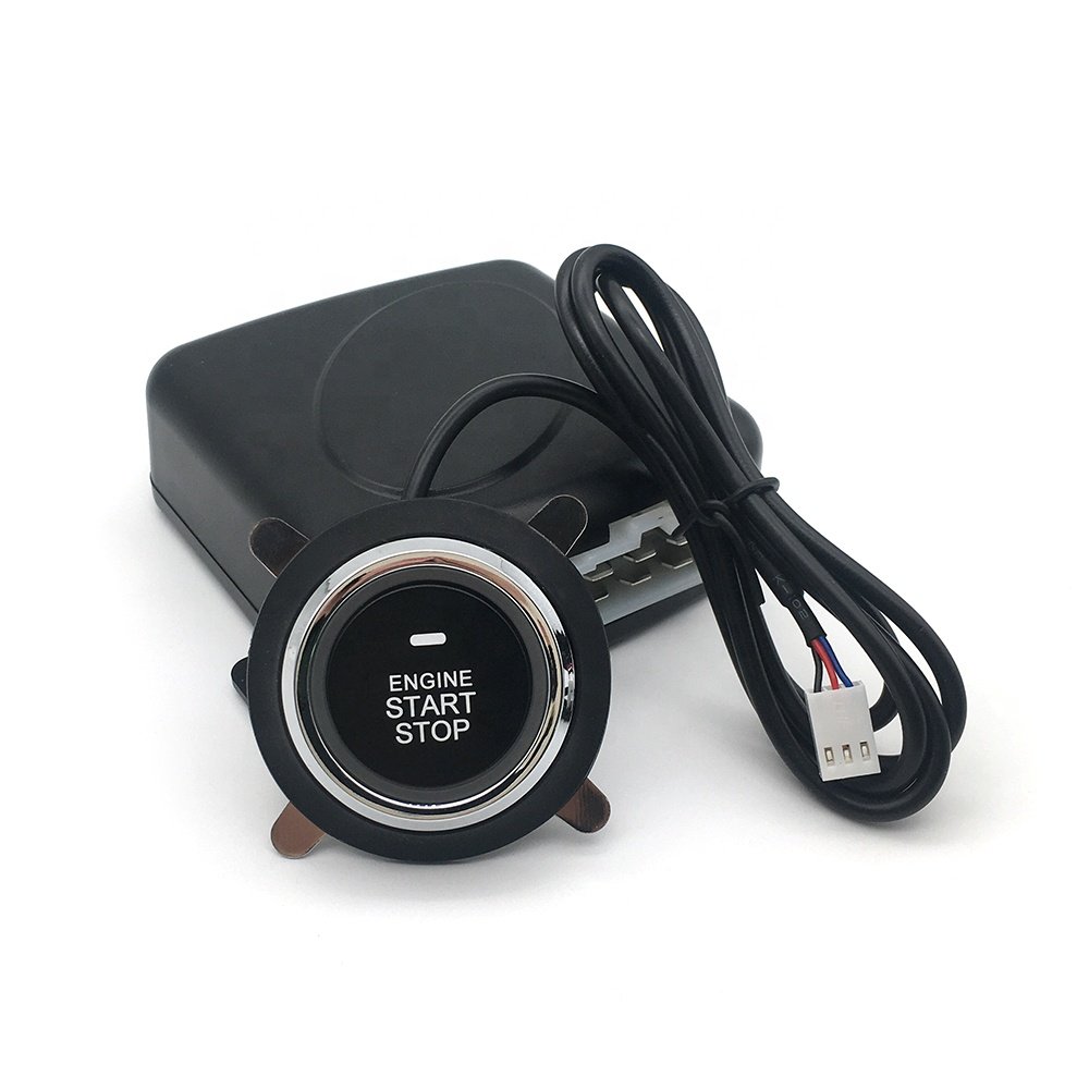 Dropshipping Push Button Engine Start Stop Car to Start the Car With Remote Starter Security Alarms