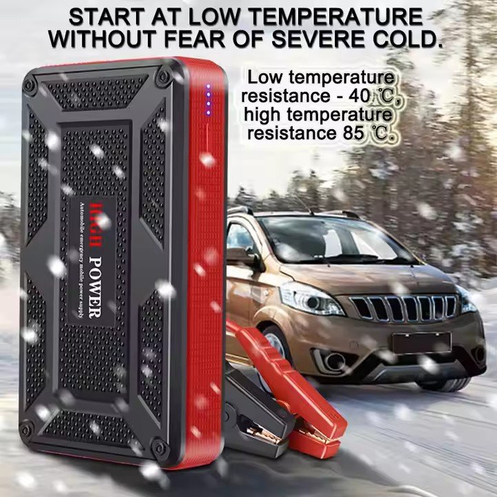 NCFKOS High Power 49800mah Type-C Emergency Car Battery Charger And Jump Starter Portable Car Jump Starter With Tire Inflator