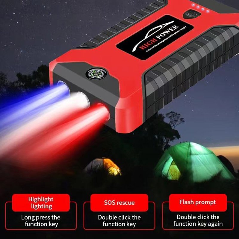 Lithium Ion Battery 12v 20000mAh Starter Power Portable Lithium Battery Car High Power Starter Car