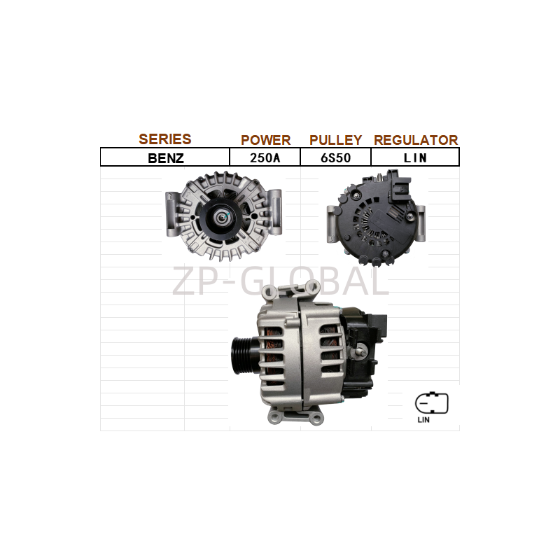 Wholesale Parts Starter and Alternator Repair 0009061622 for Mercedes-Benz C200/C250/C300