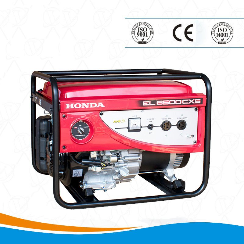 Good Quality of 6.8hp 5kw 5kva Gasoline Generator Set 5000w Petrol Gasoline Welding Generator Powered by HON DA