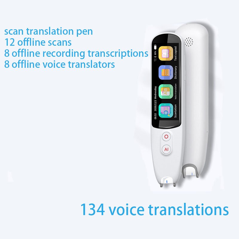 Voice Language Translator Online Offline Translation Device Scan to Translator Scanning Pen for Student Traveller