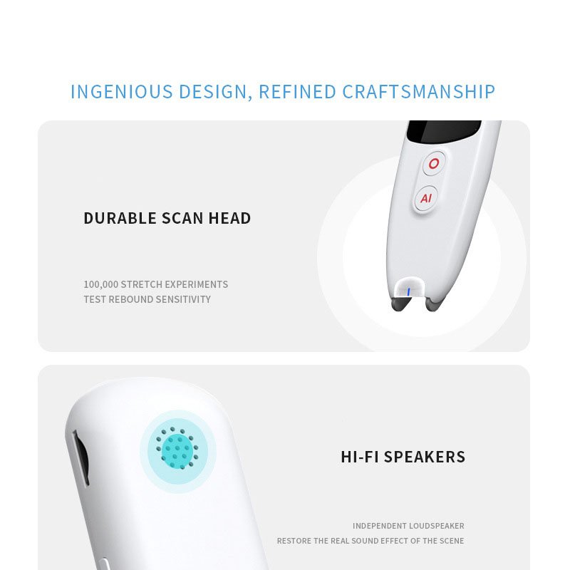 Voice Language Translator Online Offline Translation Device Scan to Translator Scanning Pen for Student Traveller