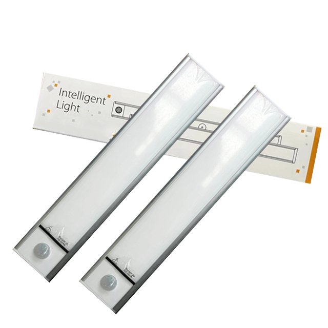 2021 Wholesale Rechargeable LED Motion Sensor Light Battery Operated Remote Control Switch Modern Kitchen Cabinets Closets