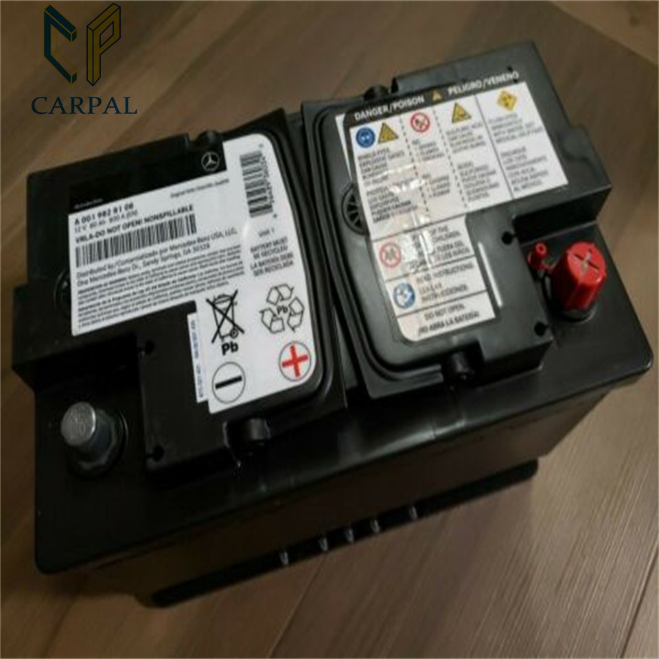 Carpal Factory Sale Car 12V Battery for Mercedes-Benz W246 W177 W205 W213 W176 C190 X290 0019828108