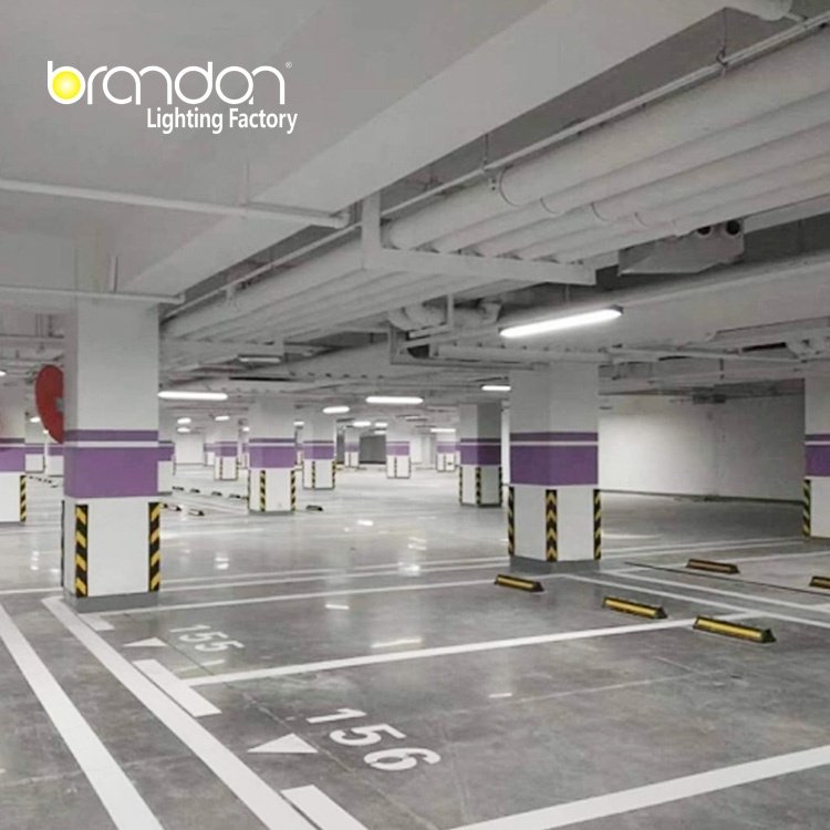 Brandon Wholesale 100W LED Waterproof Lighting With Etl 4ft LED Batten Cold Room Triproof LED Light Vapor Tight High Bay