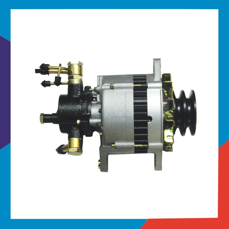 Auto Car Alternator 12v Nissan Accumulator - Mini Pajero Dc Alternator-3415691 Claw-pole Type Picture Shows Alternator Assembly