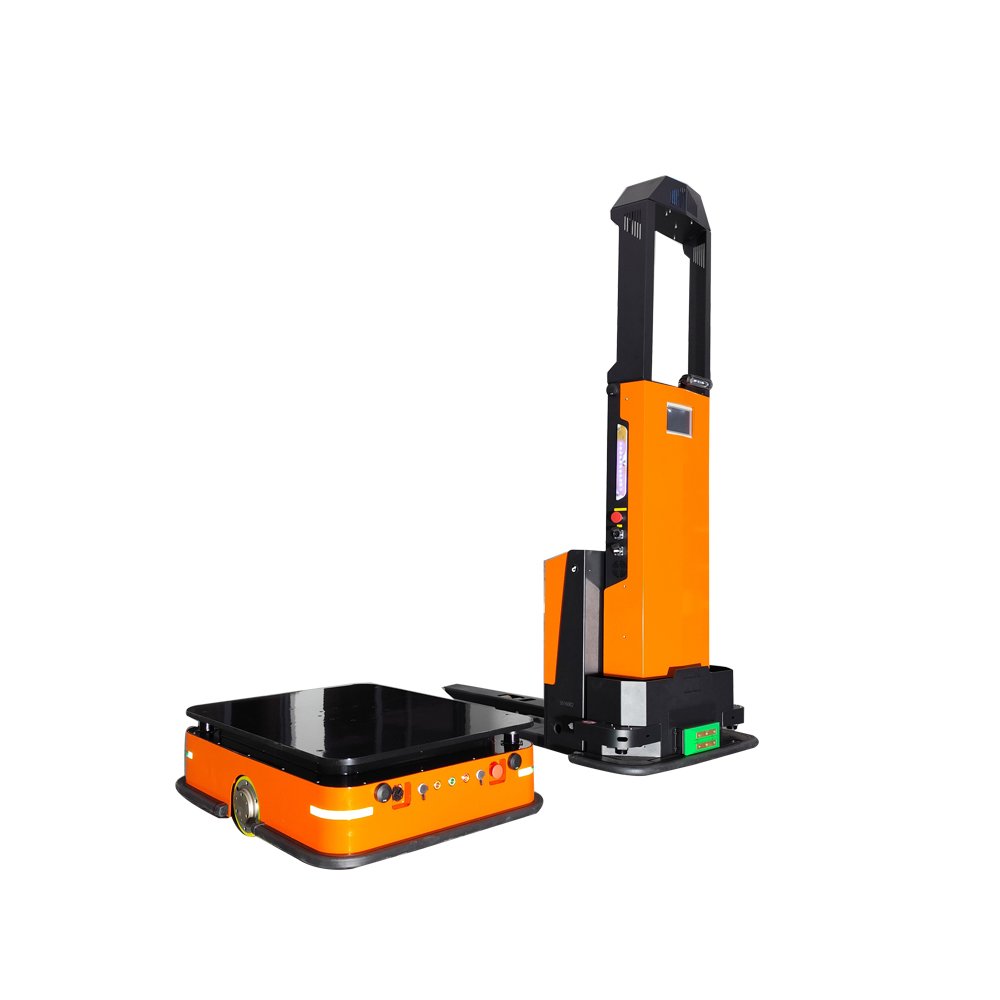 2025 Updated Version 1500KG Heavy Load Capacity SLAM Forklift Max 1.3/s Long Battery Life Laser Robot Forklift AGV