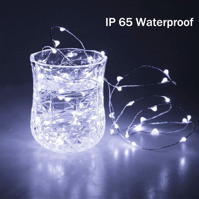 Button Battery Fairy Lights Operated 1M 10LED 2M 20 LED 3M Mini Copper Wire Fairy Lights for Christmas Decoration Fairy Lights