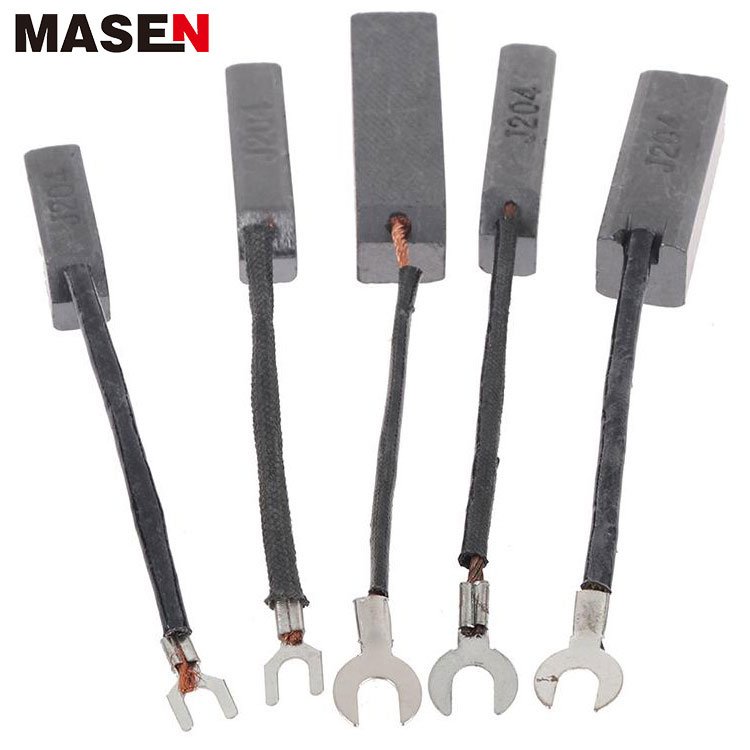 Electric Motor Carbon Brush J204 Carbon Brush for Generator Electric Motor Alternator Spare Parts