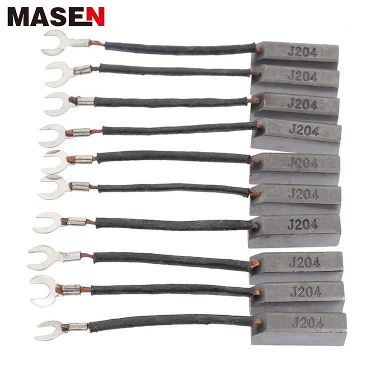 Electric Motor Carbon Brush J204 Carbon Brush for Generator Electric Motor Alternator Spare Parts