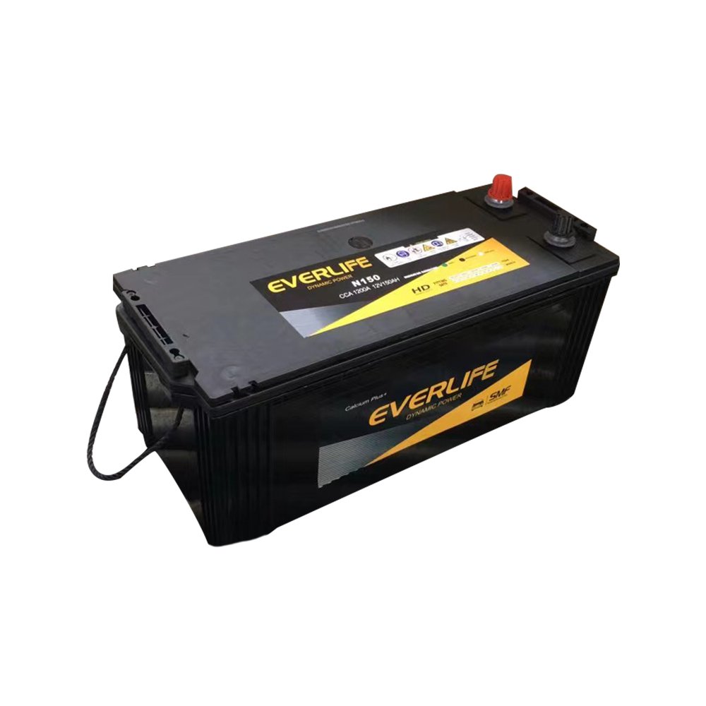 New Product Factory 12v 150AH Custom Chinese Truck Battery Manufacturers Car Start Maintenance-free N150