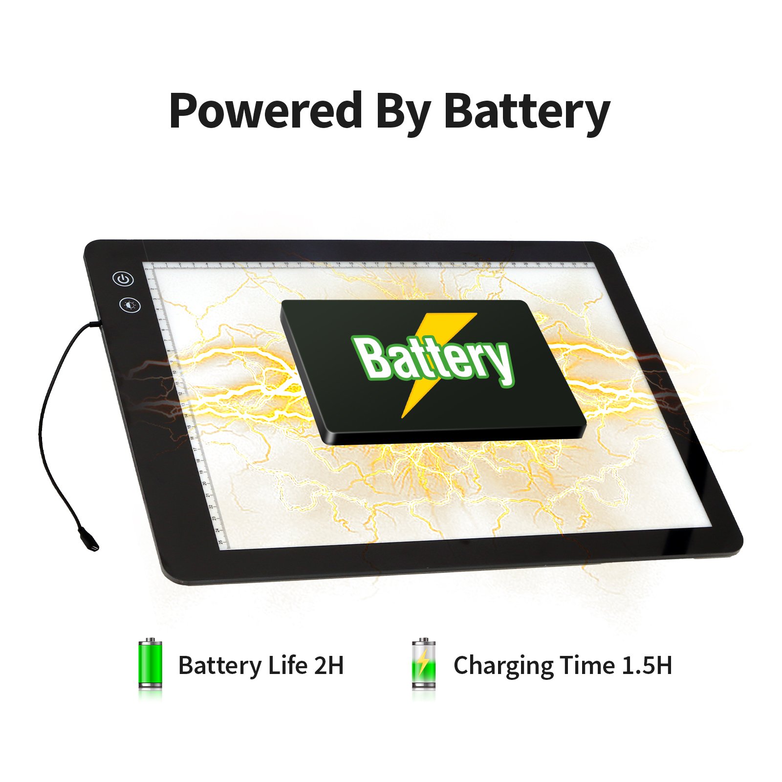 Factory Manufacturers Suppliers Cordless Rechargeable Battery Tracing Box Copying Board Led Tablet Light Pad for Tracing