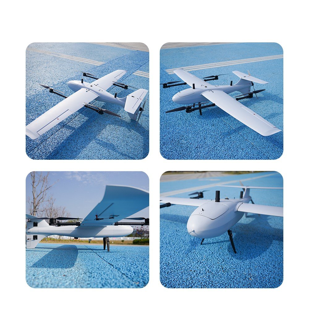 Raefly VT240 VTOL UAV Long Range RC Fixed Wing Drone for Surveying and Inspection