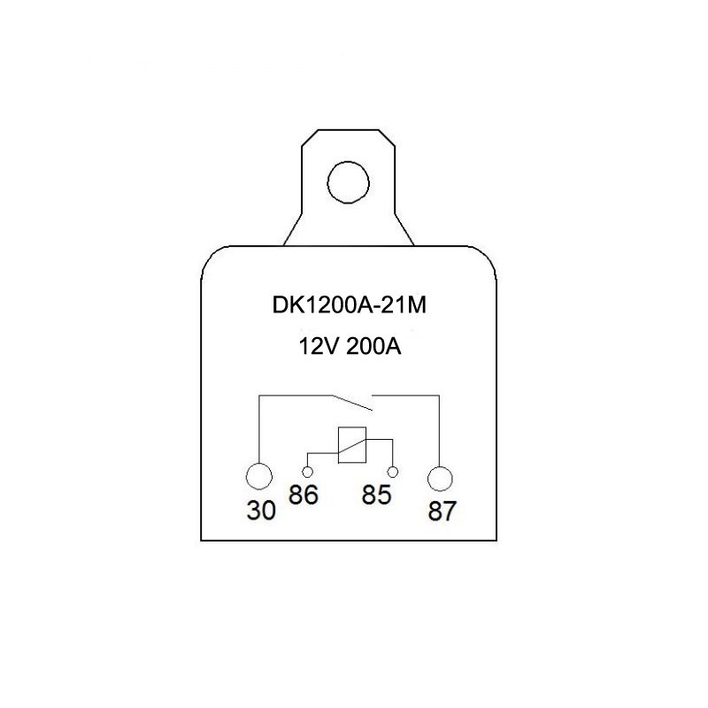12V 250A 4pin Heavy Duty Starter Relay