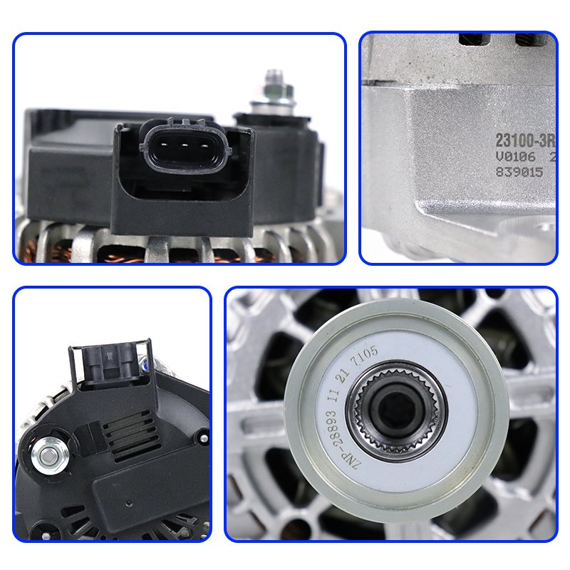 YLB 12V 110A Car Alternator for NISSAN SENTRA VII 23100-3RA2B 23100-3RC2B 23100-3SH2B Alternator Generator