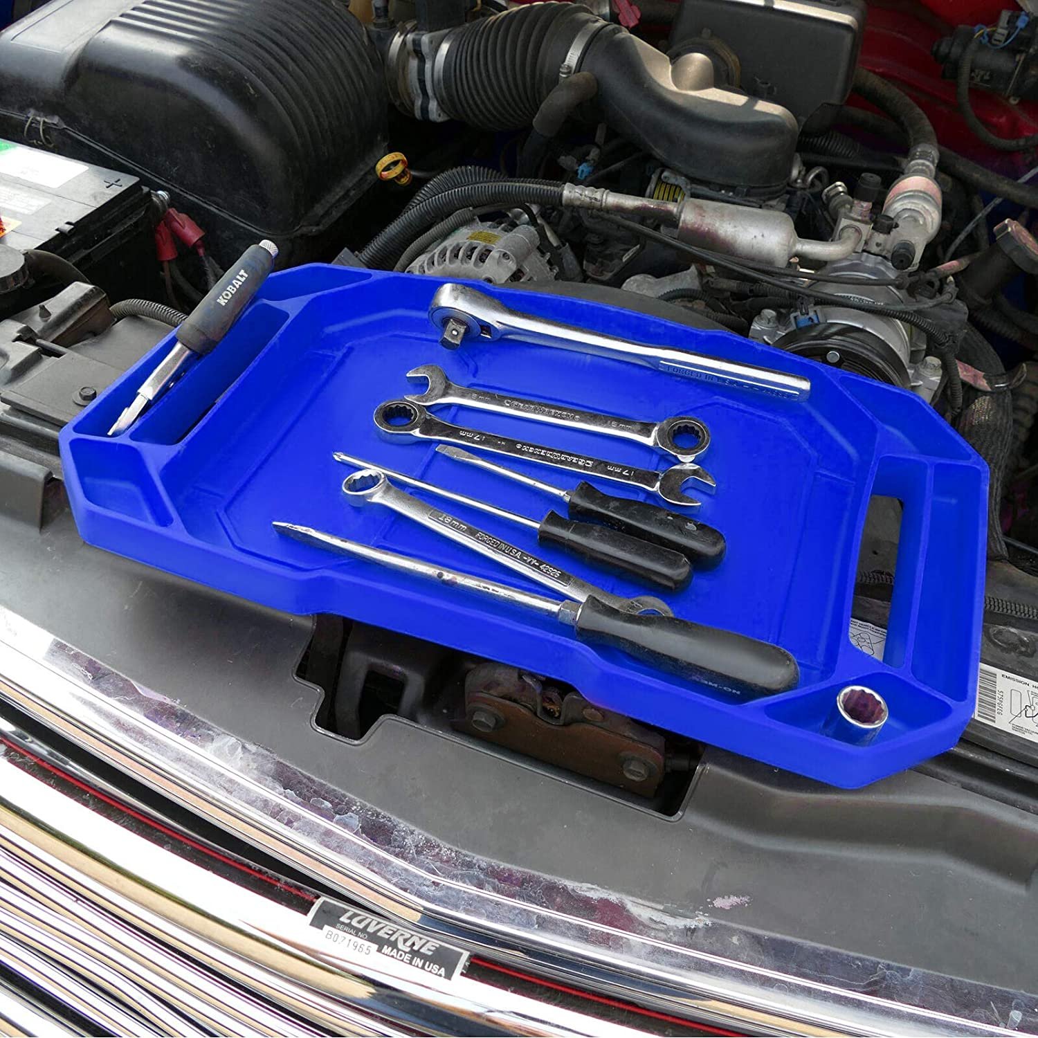 3 Pcs Non-Slip Flexible Tools Tray Set