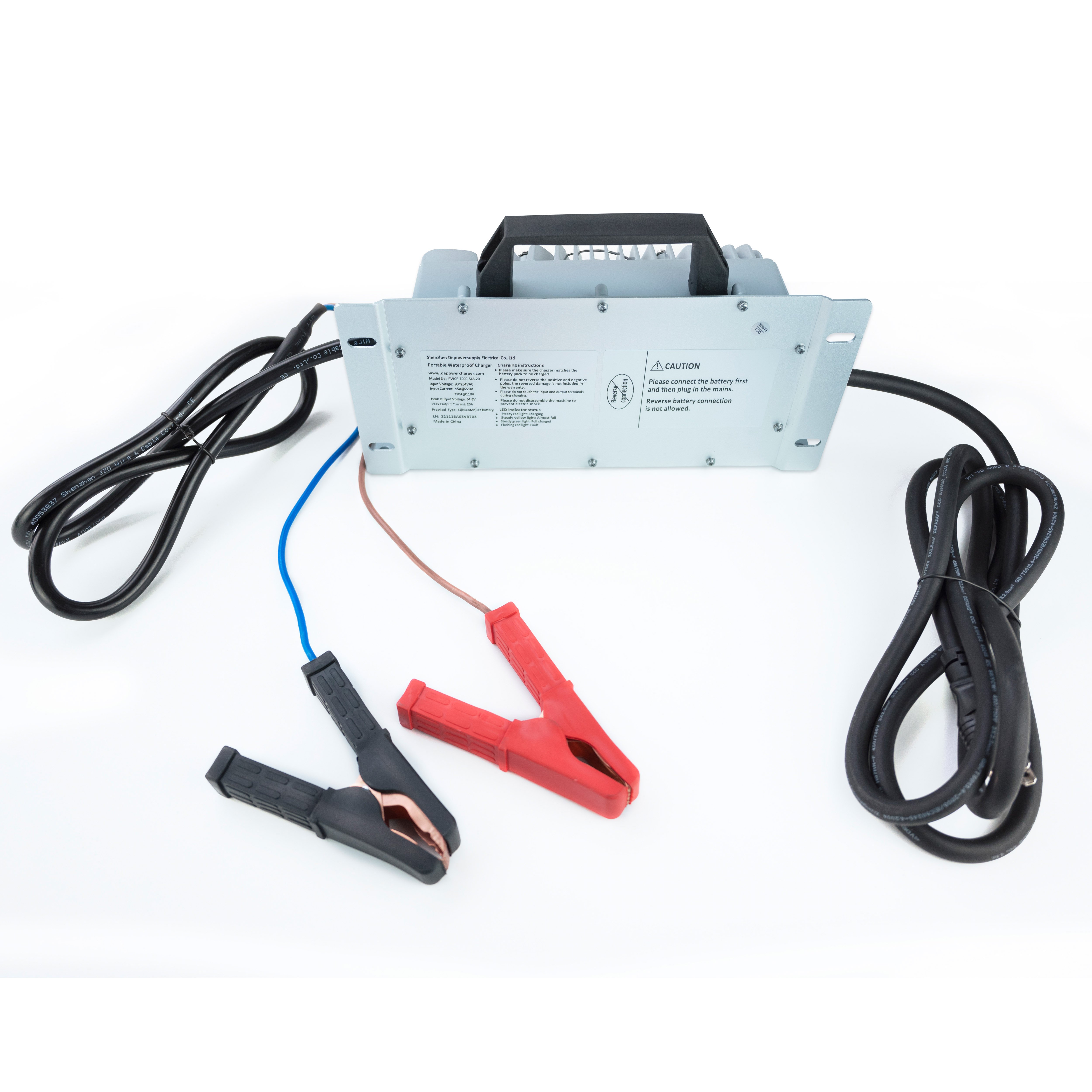 10A 20A 30A Low Speed E Bike Electric Vehicle Lithium Battery Charger 60V 72V