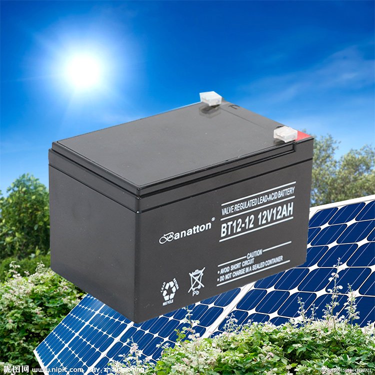 Banatton 12V 12Ah Bateria Solares Batterie Solaire Chinese Manufacturer Lead Acid Battery Accu Pil Solar Battery