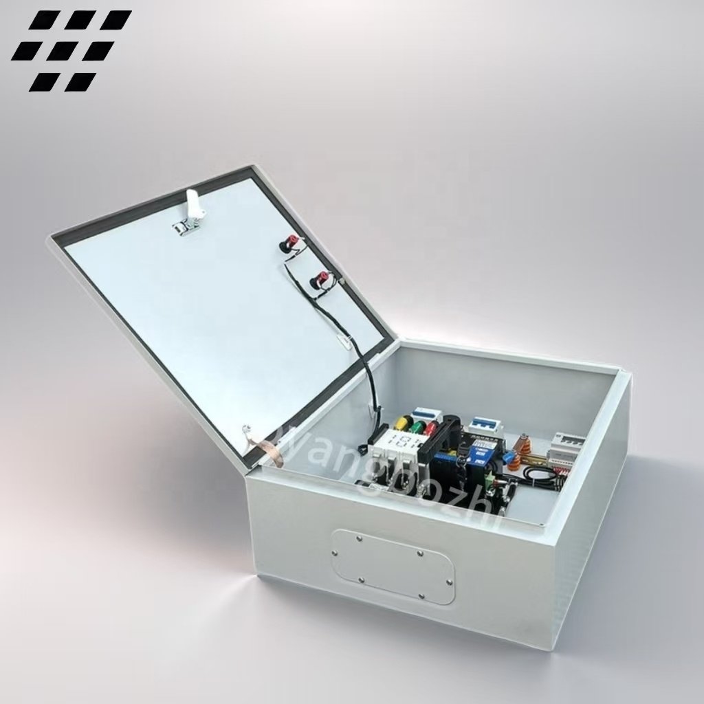 Customizable Wall-mounted ATS Switch Control Box for Generator Distribution Board With Synchronization Panel Selectable Switches