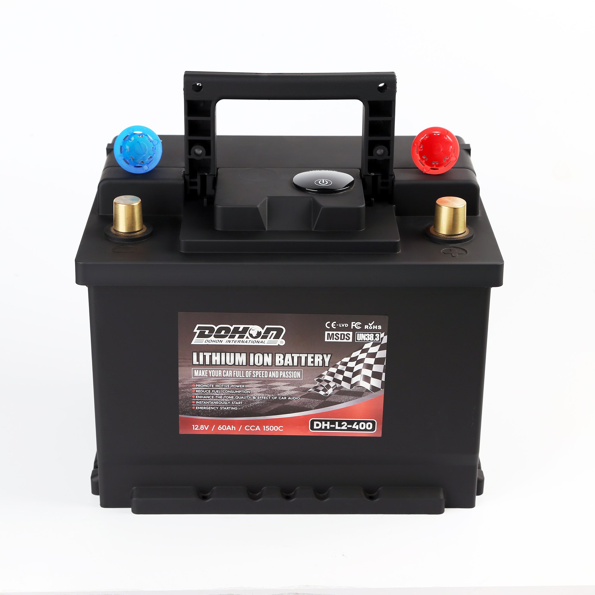 European Car Lithium Iron Battery 12V L2-400 Auto Battery Factory Reliable Manufacturer and Stable Performance
