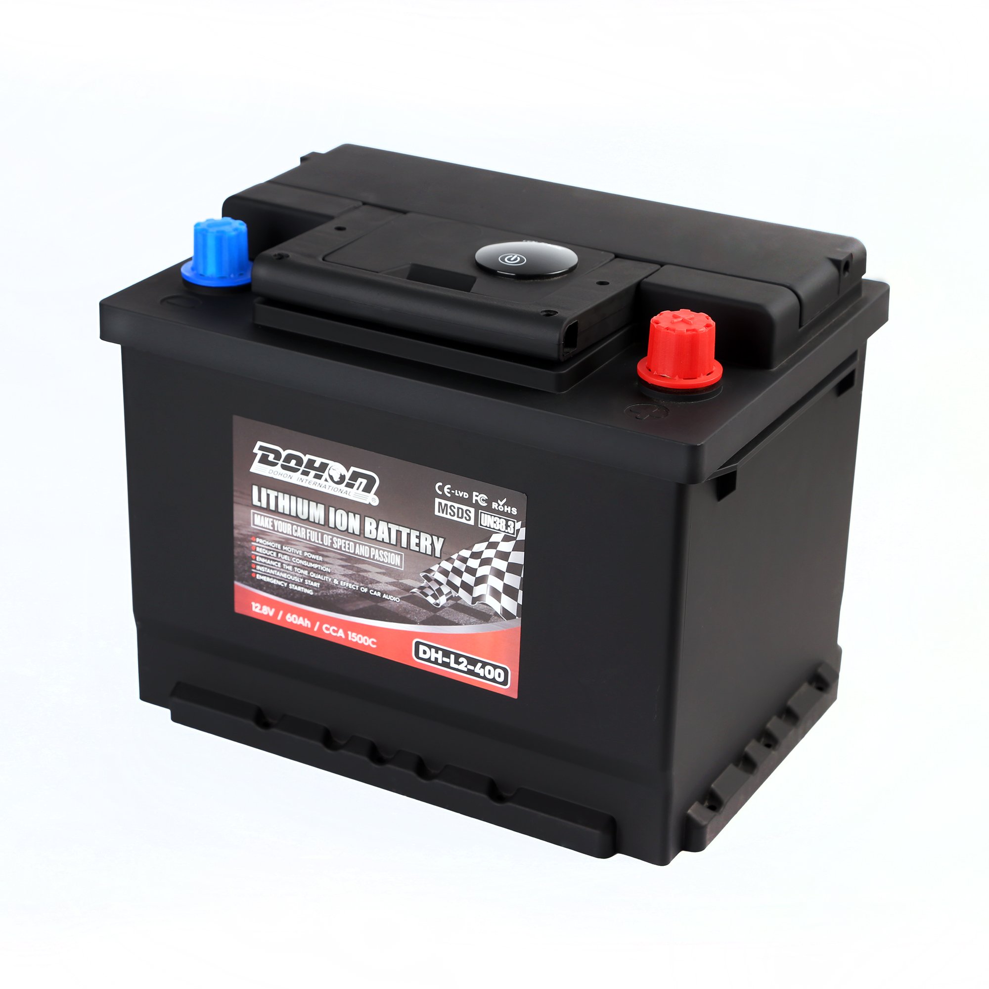European Car Lithium Iron Battery 12V L2-400 Auto Battery Factory Reliable Manufacturer and Stable Performance