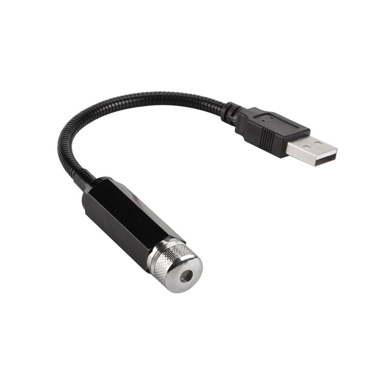 Car Roof USB Starry Sky Light Car Interior Atmosphere Light Car Full Starry Projection Light Auto Decoration Night