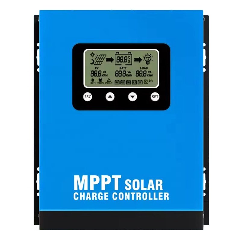 100amp MPPT 60A 80A 100A 120A Solar Charge Controller Auto 12V 24V 48V Regulateur for PV 160V Solar Battery Working Station