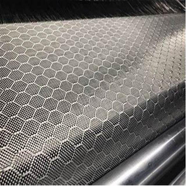 Higher Chemical Resistance Bidirectional 1K 90gsm Carbon Fiber Twill Fabric for Alternative Energy