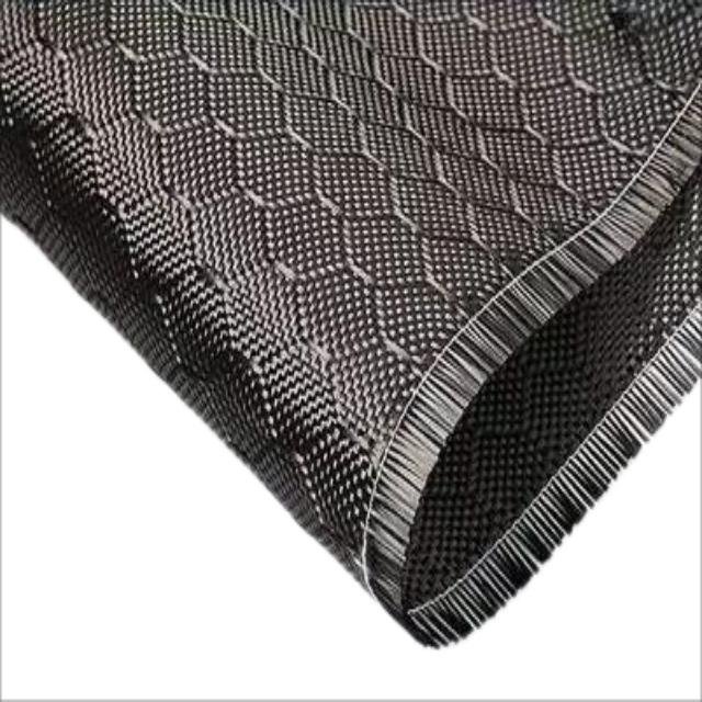 Higher Chemical Resistance Bidirectional 1K 90gsm Carbon Fiber Twill Fabric for Alternative Energy