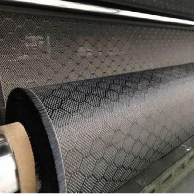 Higher Chemical Resistance Bidirectional 1K 90gsm Carbon Fiber Twill Fabric for Alternative Energy