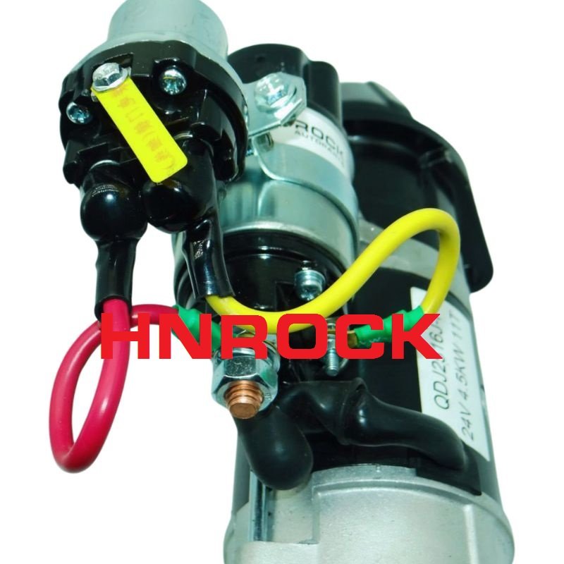 NEW HNROCK 24V 11T 4.5KW STARTER MOTORS QDJ2516J-P/J for XICHAI 3708010AA0P-0000M