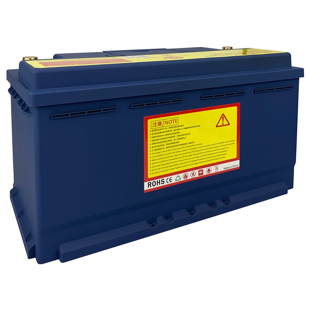 SCREAM POWER High Quality Lifepo4 Automobile Battery 100-20 12v 100ah Car Battery Car Auto Lifepo4 Starter Battery 1600cca