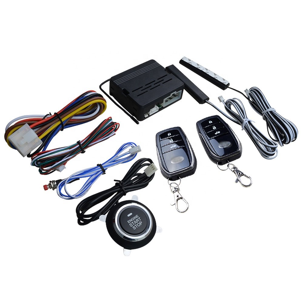 2022 Manufacturer Universal PKE Car Security Alarms Push Button Start Stop System for Toyota Series
