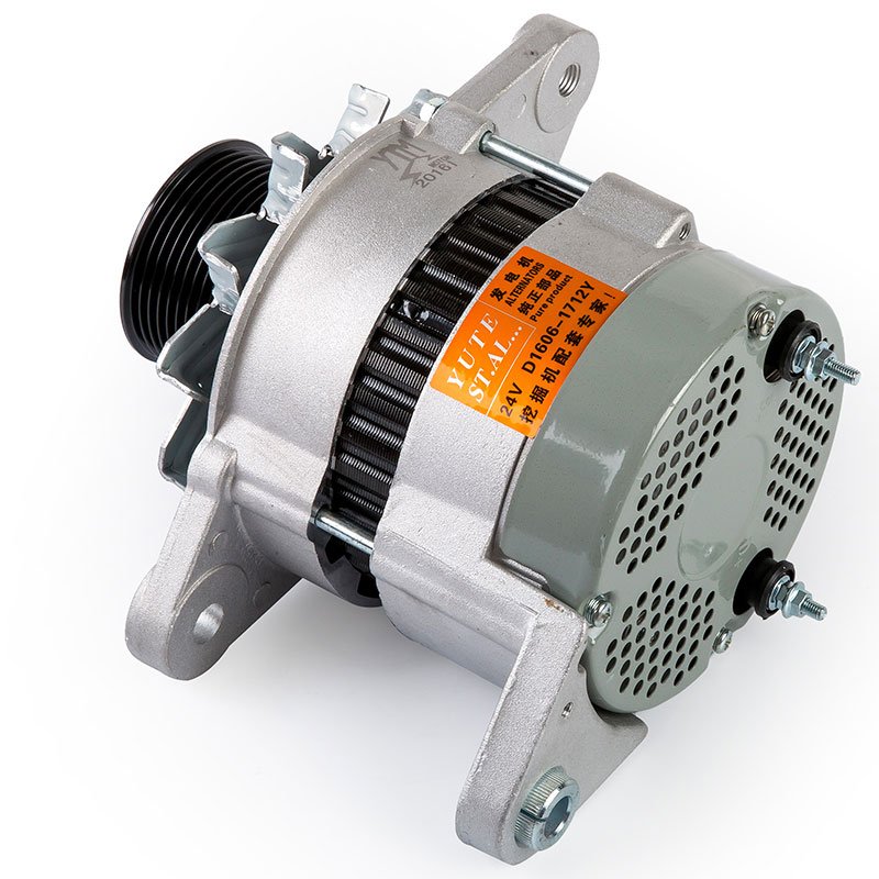 6D34 Engine A3tn5399 2A86-40 Heavy Truck Generator Motor Alternator Auto Starter High Power 24v 80a for Kobelco Sk200-5 SK200-6
