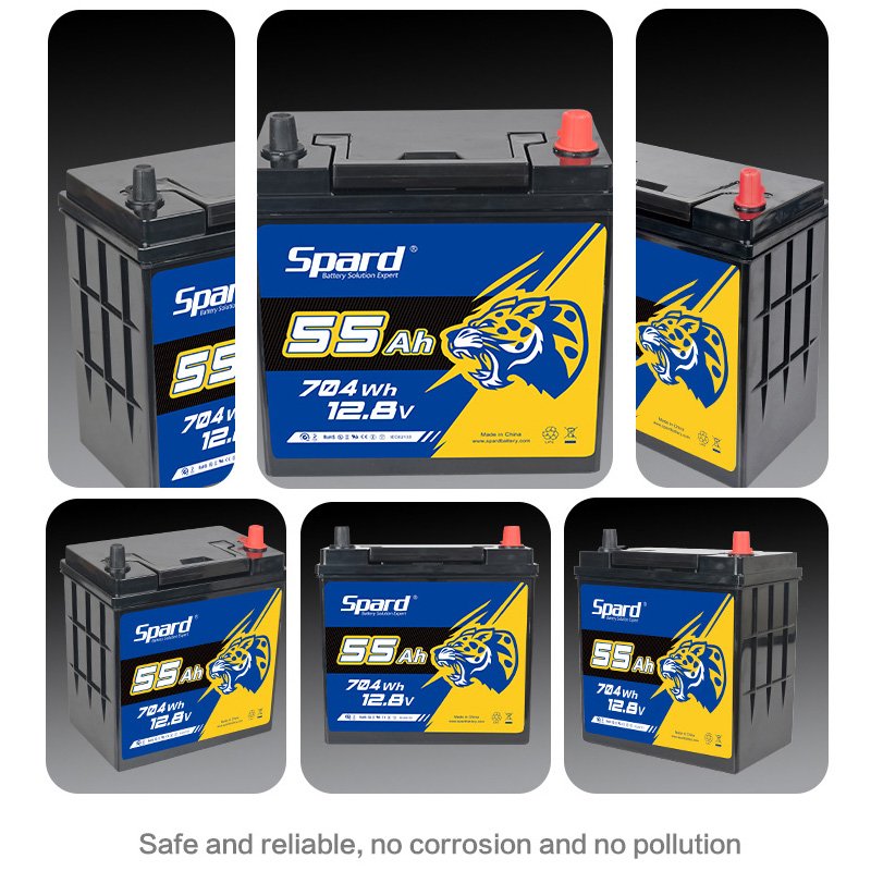 Factory Wholesale 12V Start Stop Auto Batteries 45Ah 55Ah Maintenance Free Vehicle Car Battery
