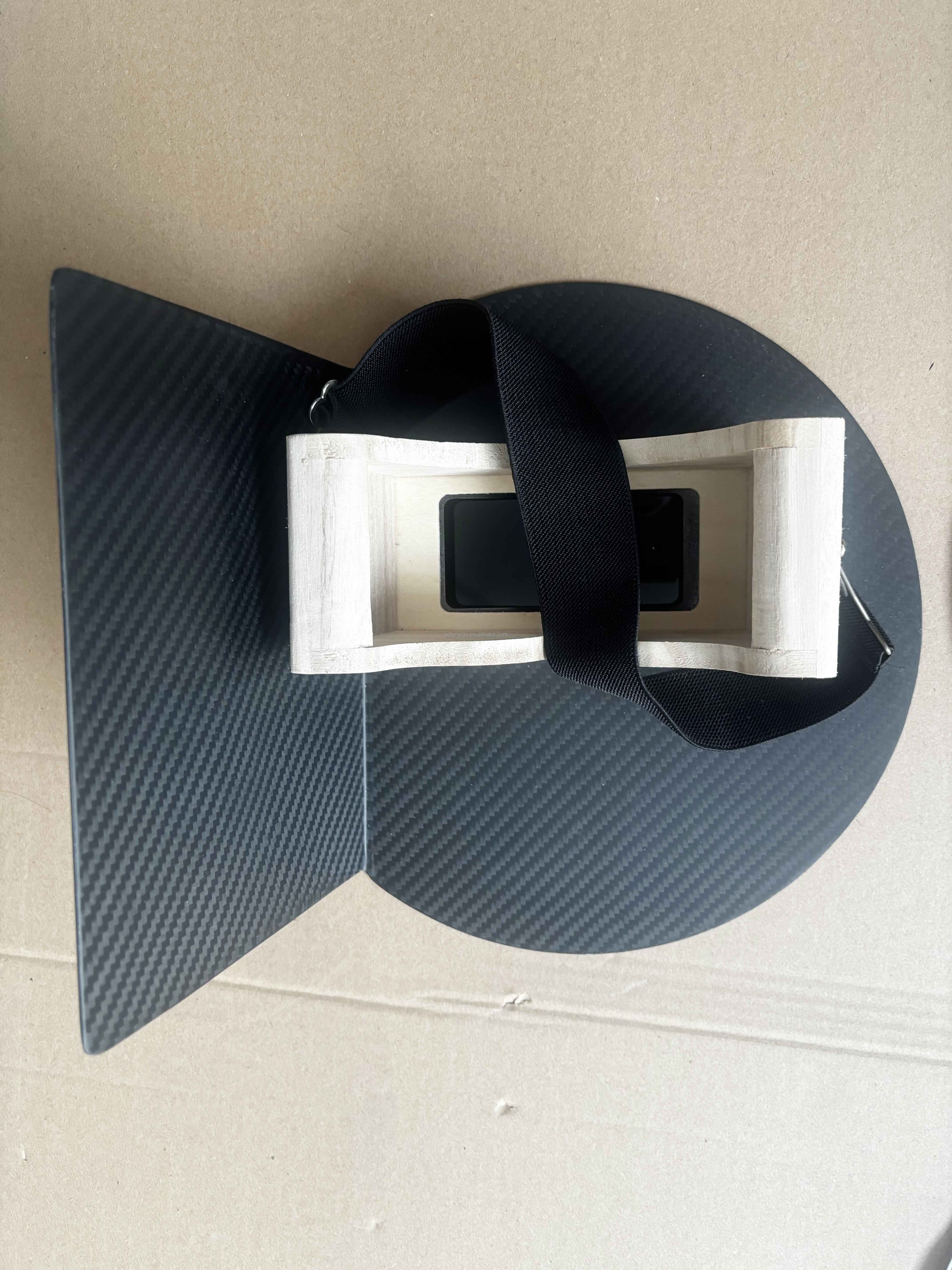 Custom Made Design Auto Darkening Hood Adjustable Shade Range 100% Real Carbon Fiber Welding Hoods Helmet